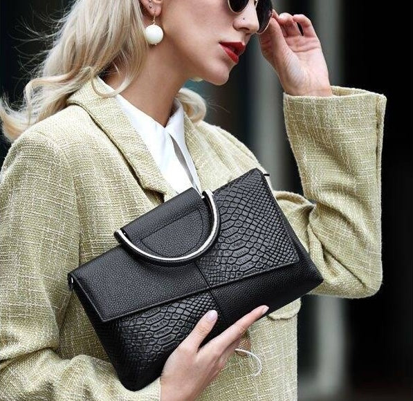 Women's New Style Trendy Temperament Evening Clutch Bag Ladies Fashion Niche High-end Bag Exquisite Versatile Handbag